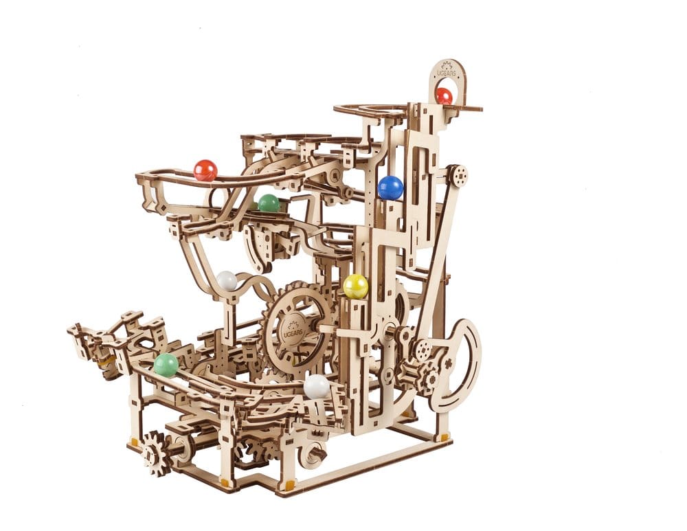 Ugears maquette en bois Parcours à Billes avec gradins