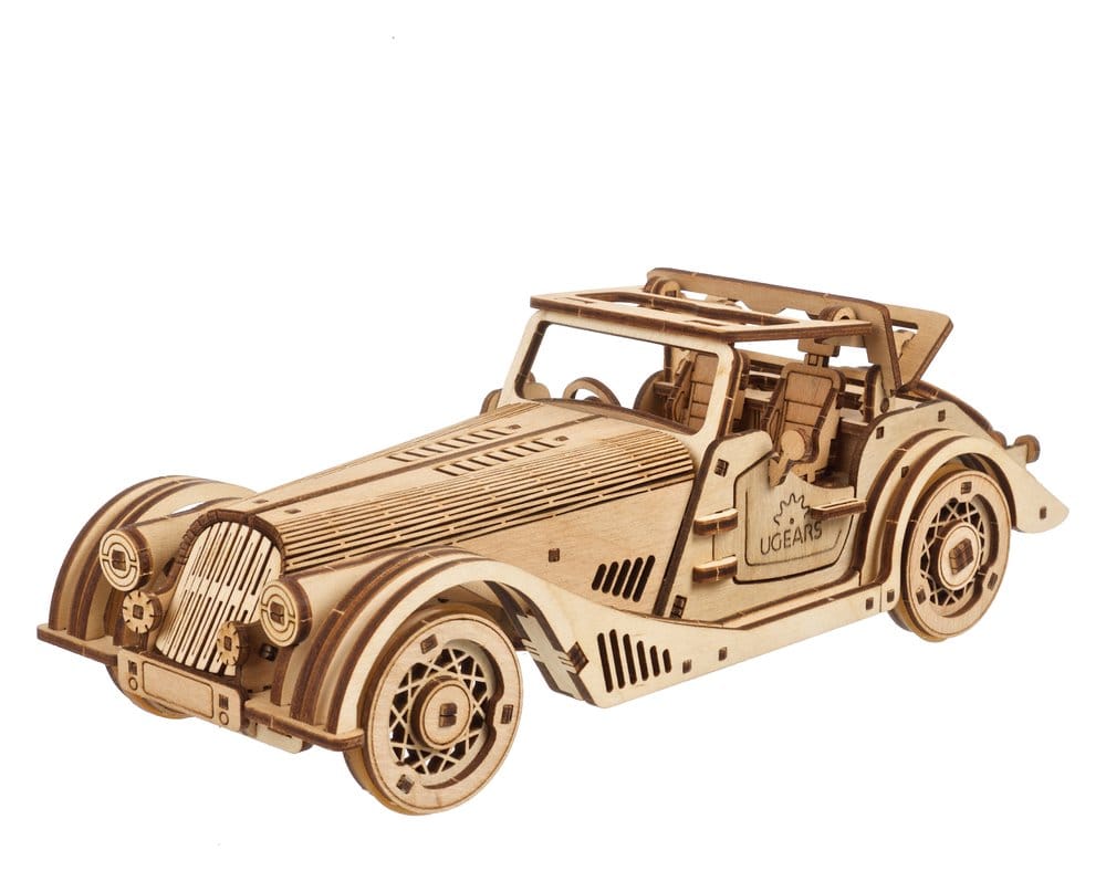Ugears maquette en bois Voiture de sport souris rapide