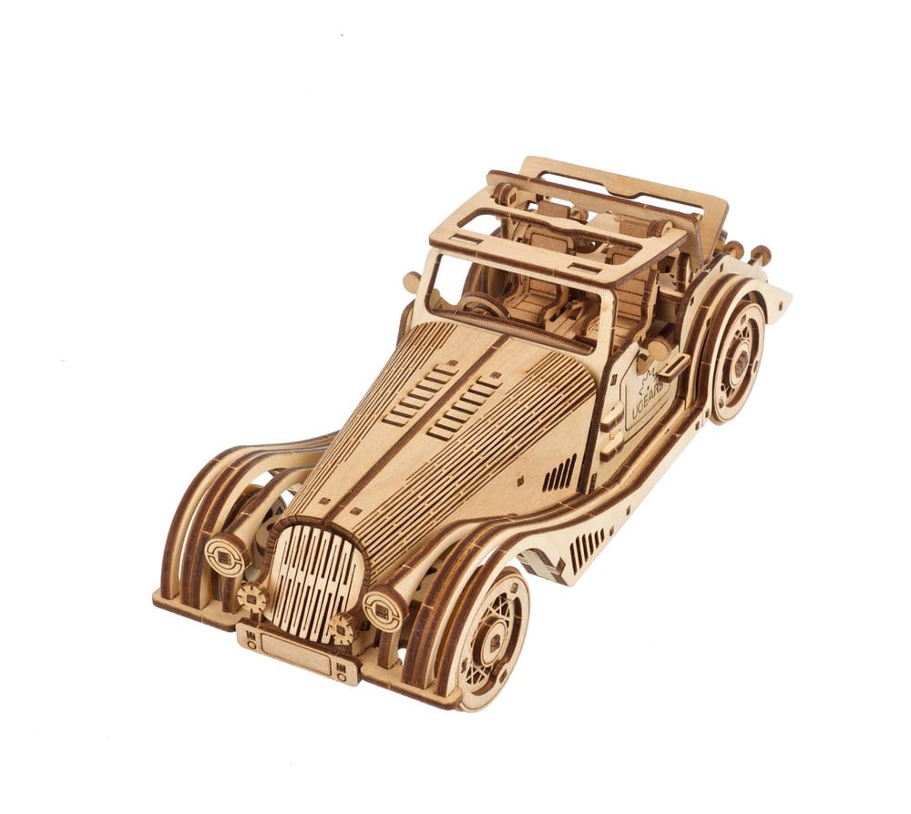 Ugears maquette en bois Voiture de sport souris rapide