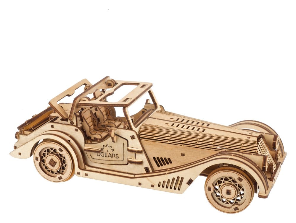 Ugears maquette en bois Voiture de sport souris rapide