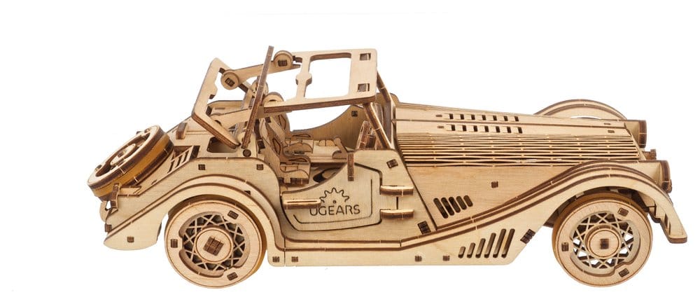 Ugears maquette en bois Voiture de sport souris rapide