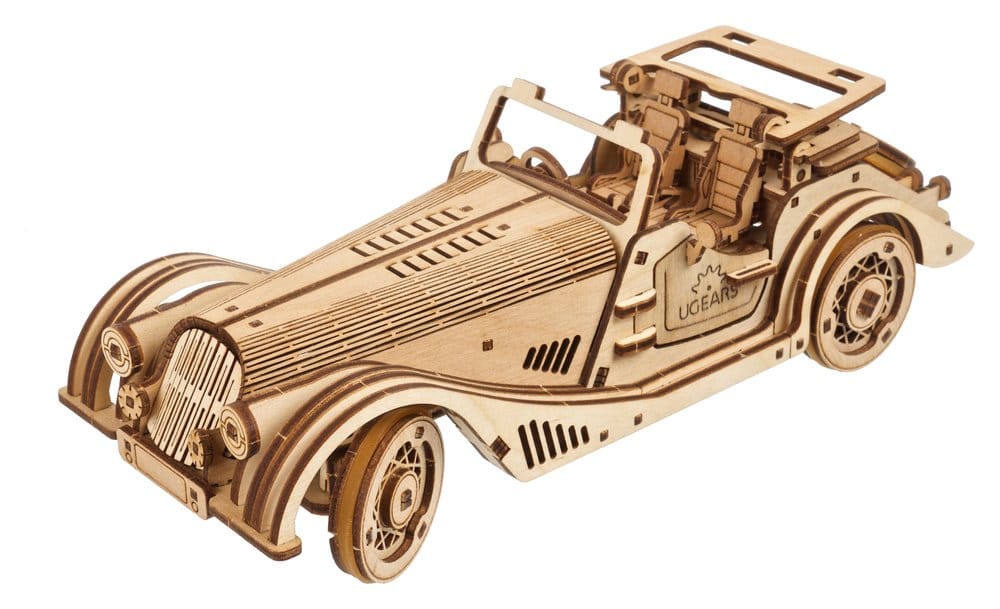 Ugears maquette en bois Voiture de sport souris rapide