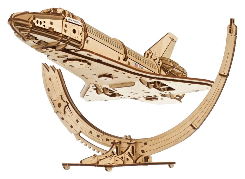 NASA maquette en bois Space Shuttle Discovery