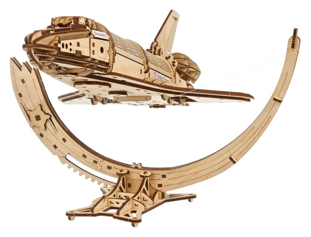 NASA maquette en bois Space Shuttle Discovery