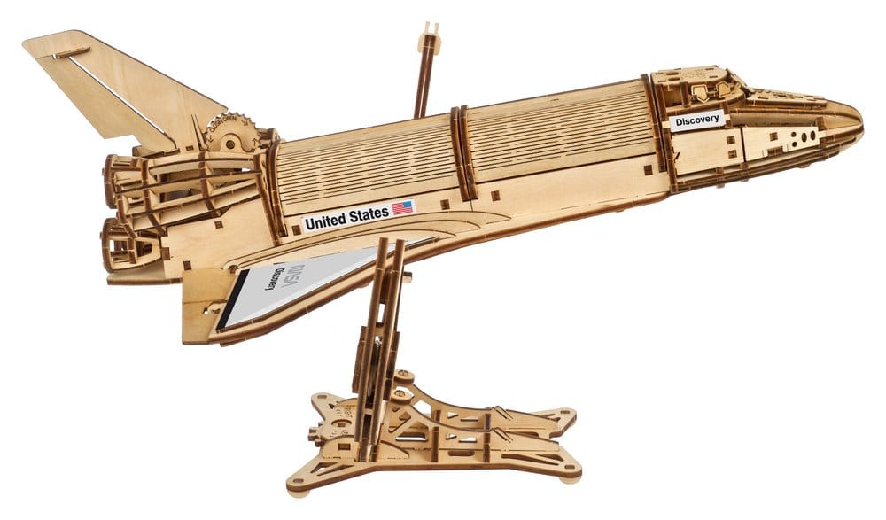 NASA maquette en bois Space Shuttle Discovery