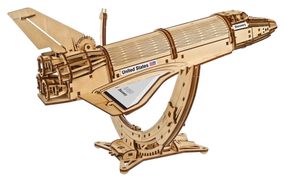 NASA maquette en bois Space Shuttle Discovery