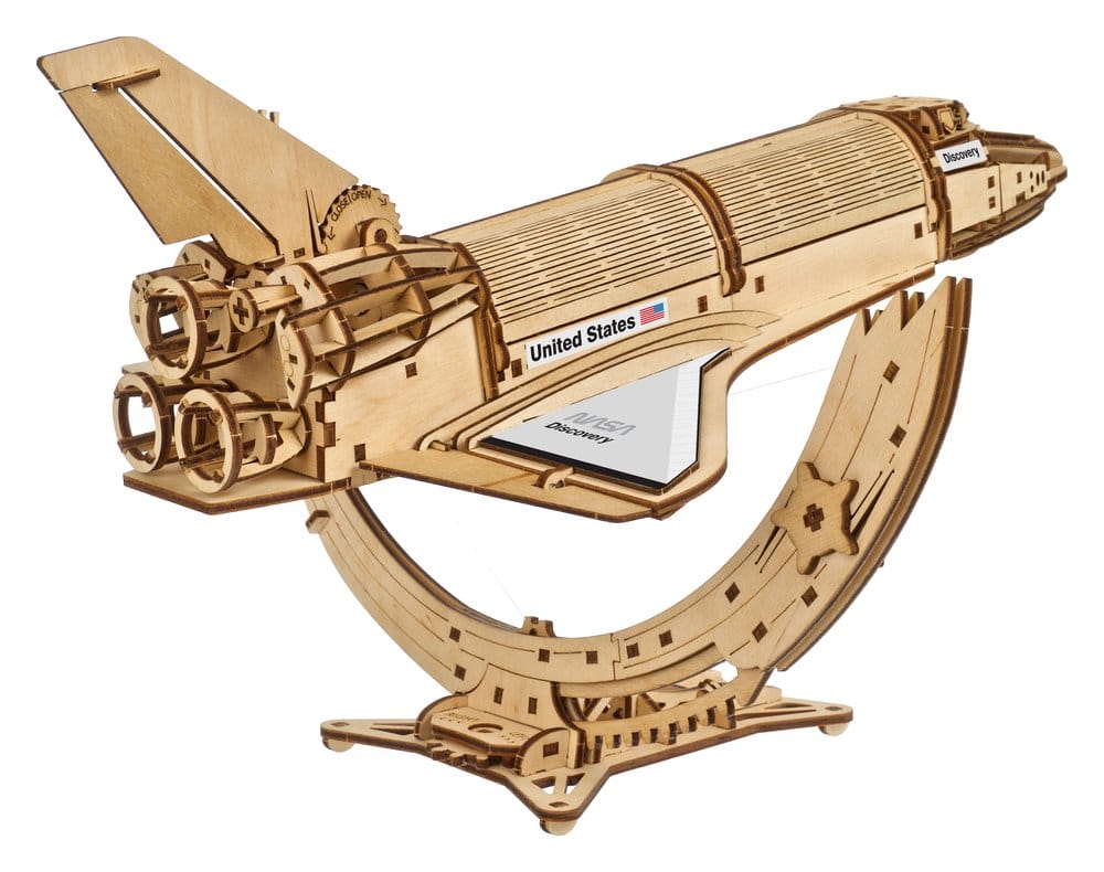 NASA maquette en bois Space Shuttle Discovery