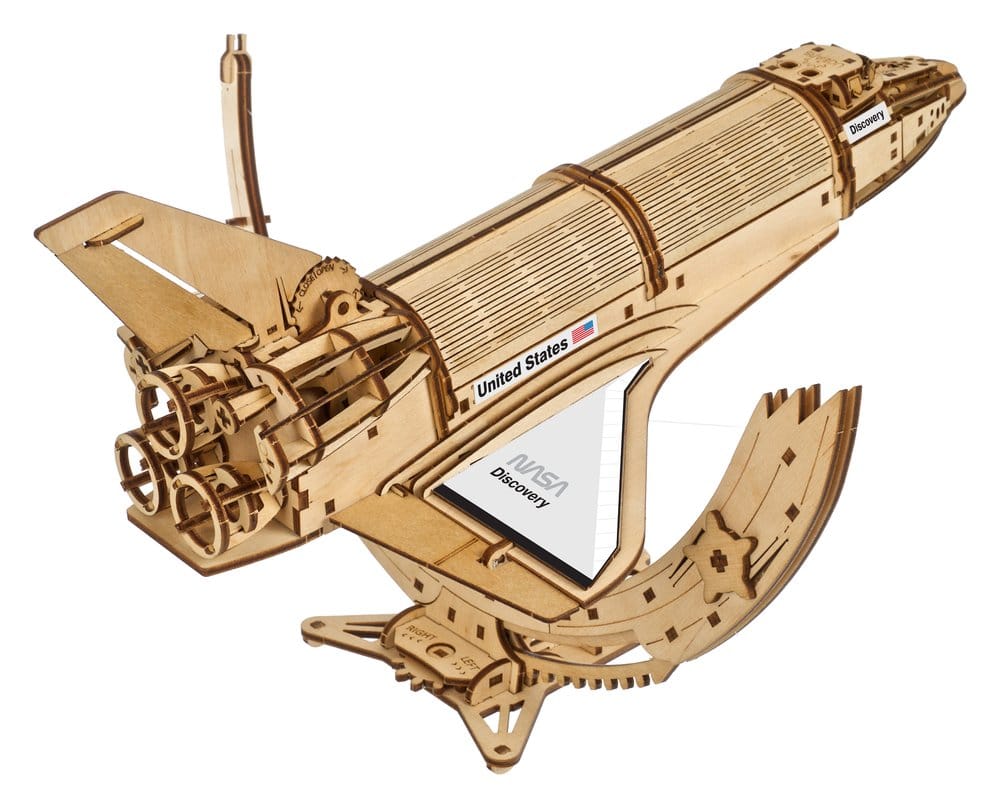NASA maquette en bois Space Shuttle Discovery
