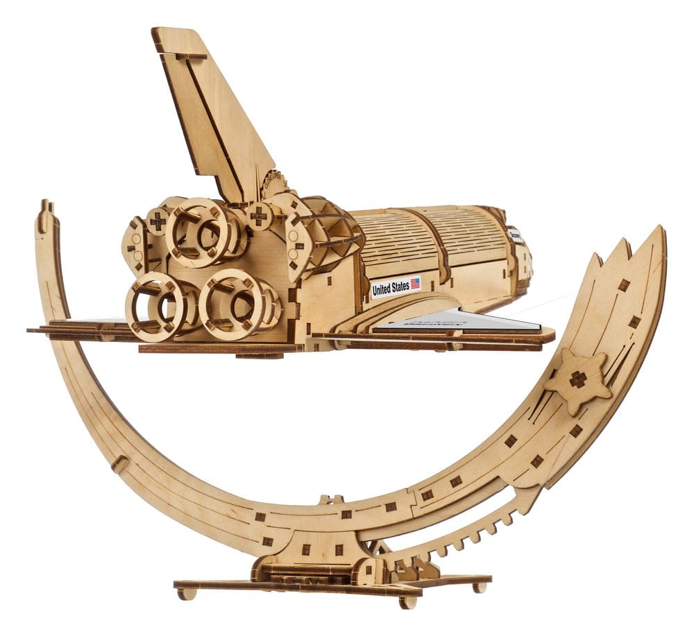 NASA maquette en bois Space Shuttle Discovery