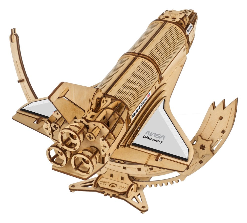 NASA maquette en bois Space Shuttle Discovery