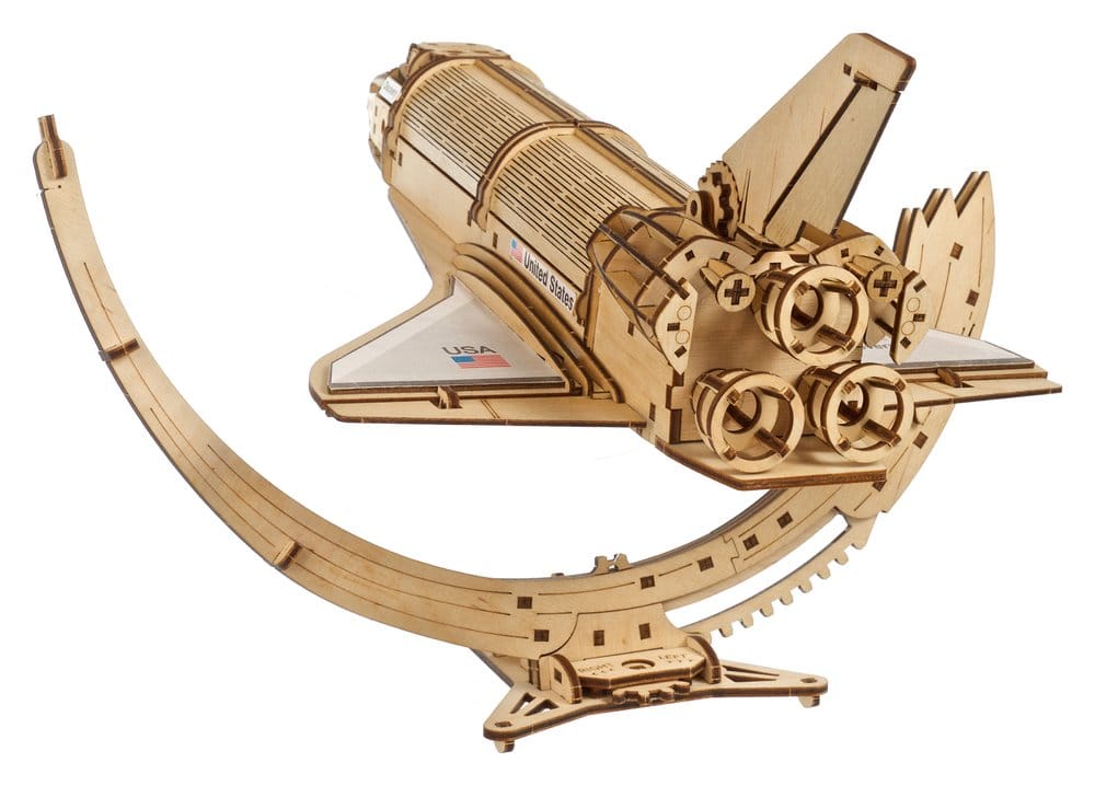 NASA maquette en bois Space Shuttle Discovery