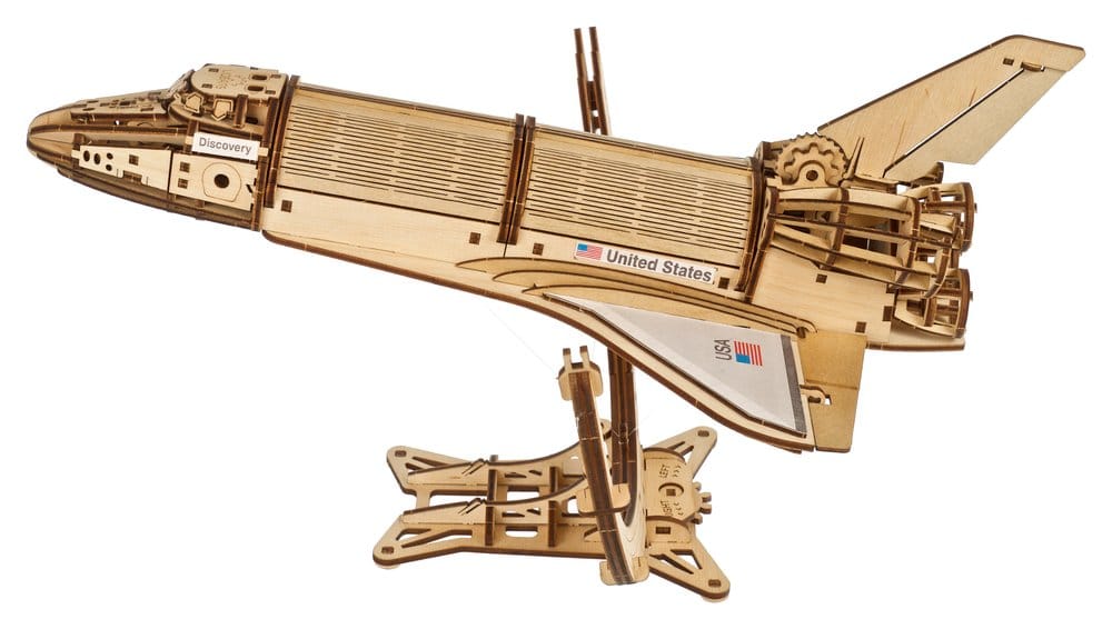 NASA maquette en bois Space Shuttle Discovery