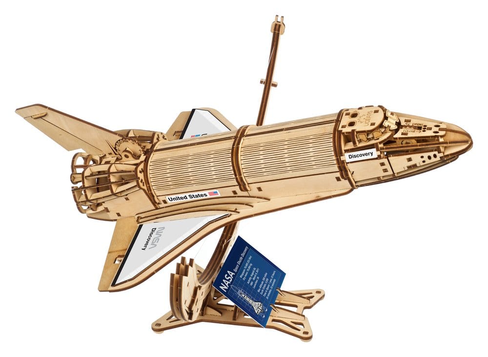 NASA maquette en bois Space Shuttle Discovery