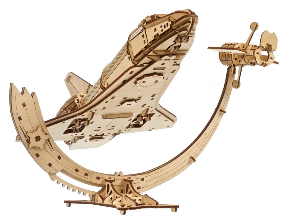 NASA maquette en bois Space Shuttle Discovery