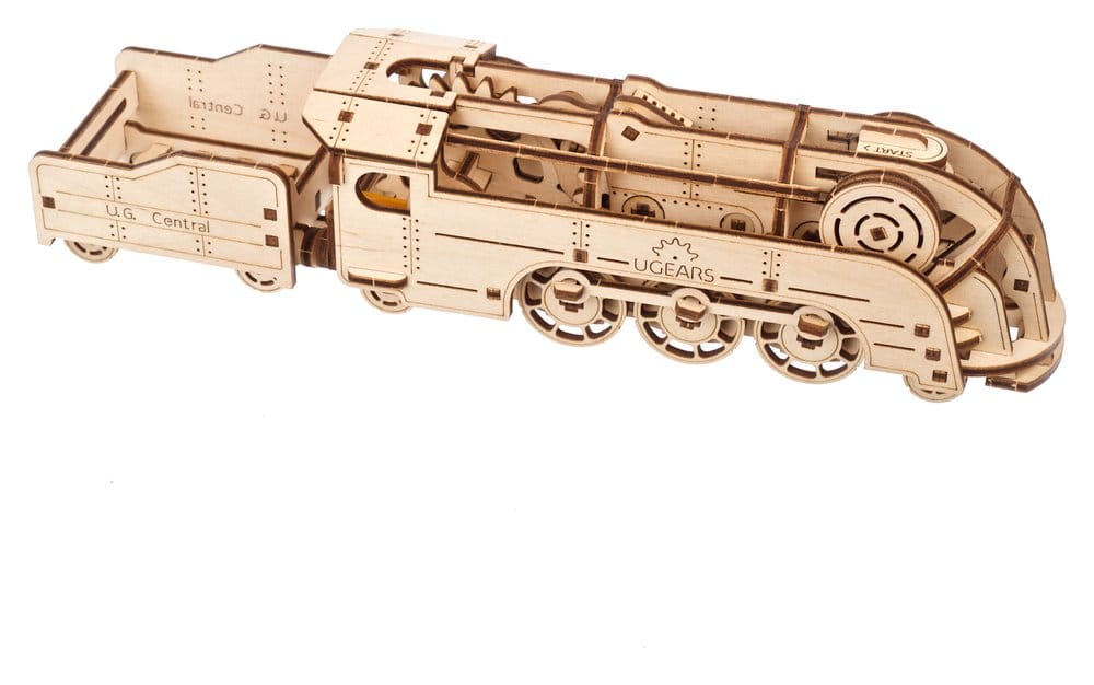 Ugears maquette en bois Mini-locomotive