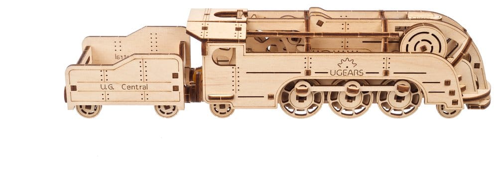 Ugears maquette en bois Mini-locomotive