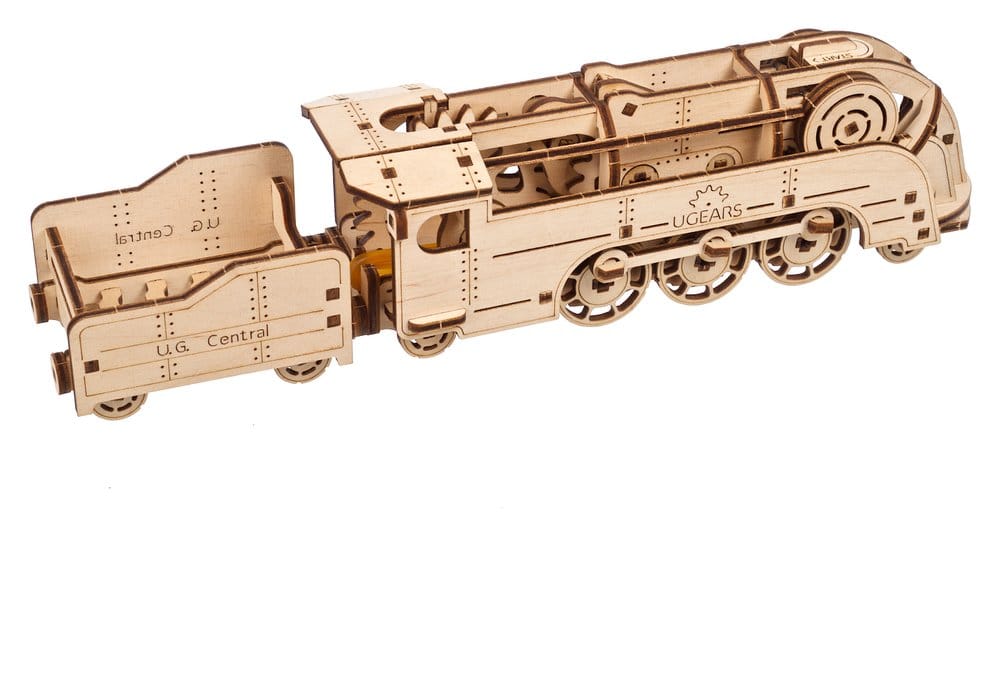 Ugears maquette en bois Mini-locomotive