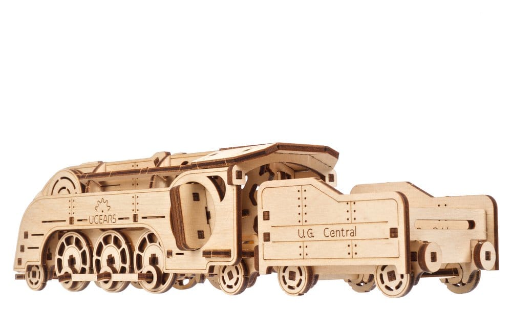 Ugears maquette en bois Mini-locomotive