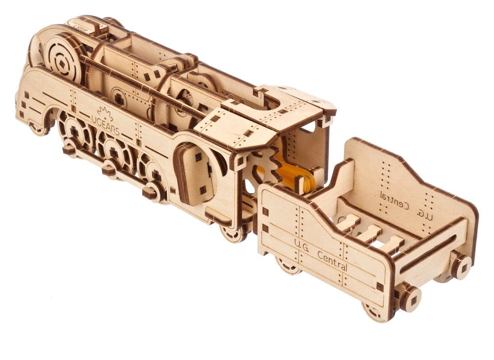Ugears maquette en bois Mini-locomotive