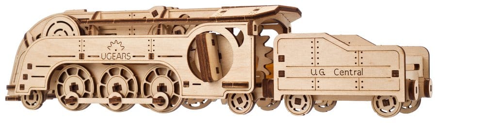 Ugears maquette en bois Mini-locomotive