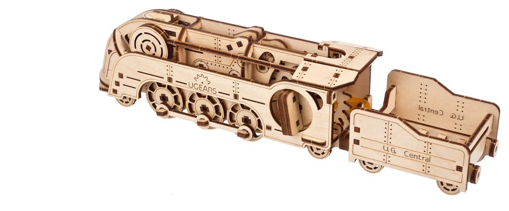 Ugears maquette en bois Mini-locomotive