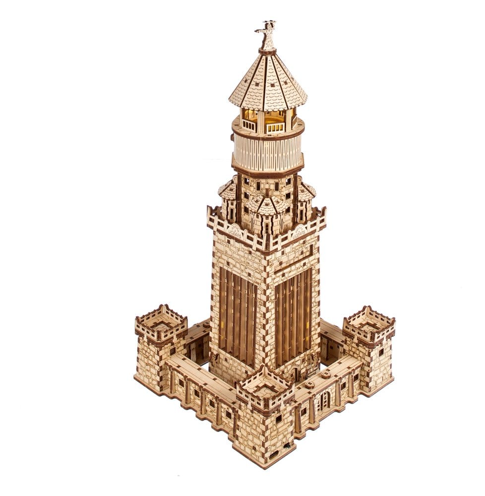 Ugears maquette en bois Phare d'Alexandrie