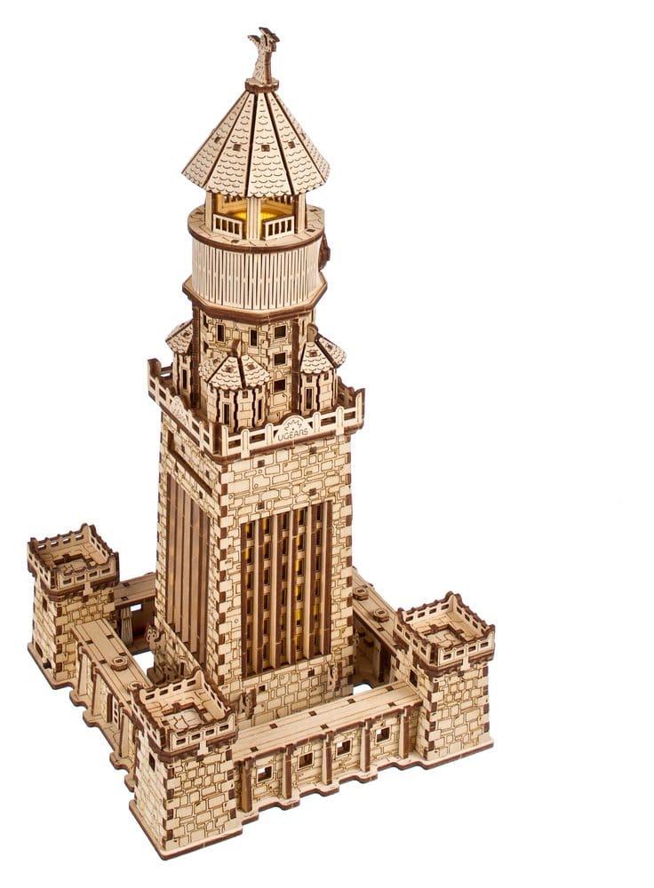 Ugears maquette en bois Phare d'Alexandrie
