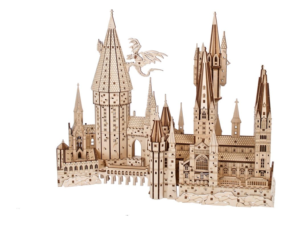 Harry Potter maquette en bois Château de Poudlard