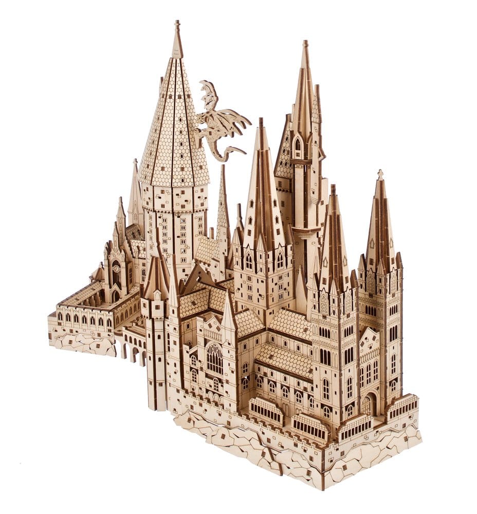 Harry Potter maquette en bois Château de Poudlard