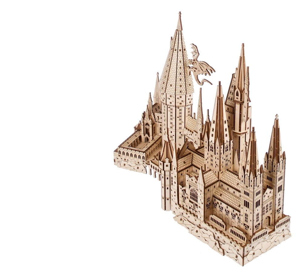 Harry Potter maquette en bois Château de Poudlard