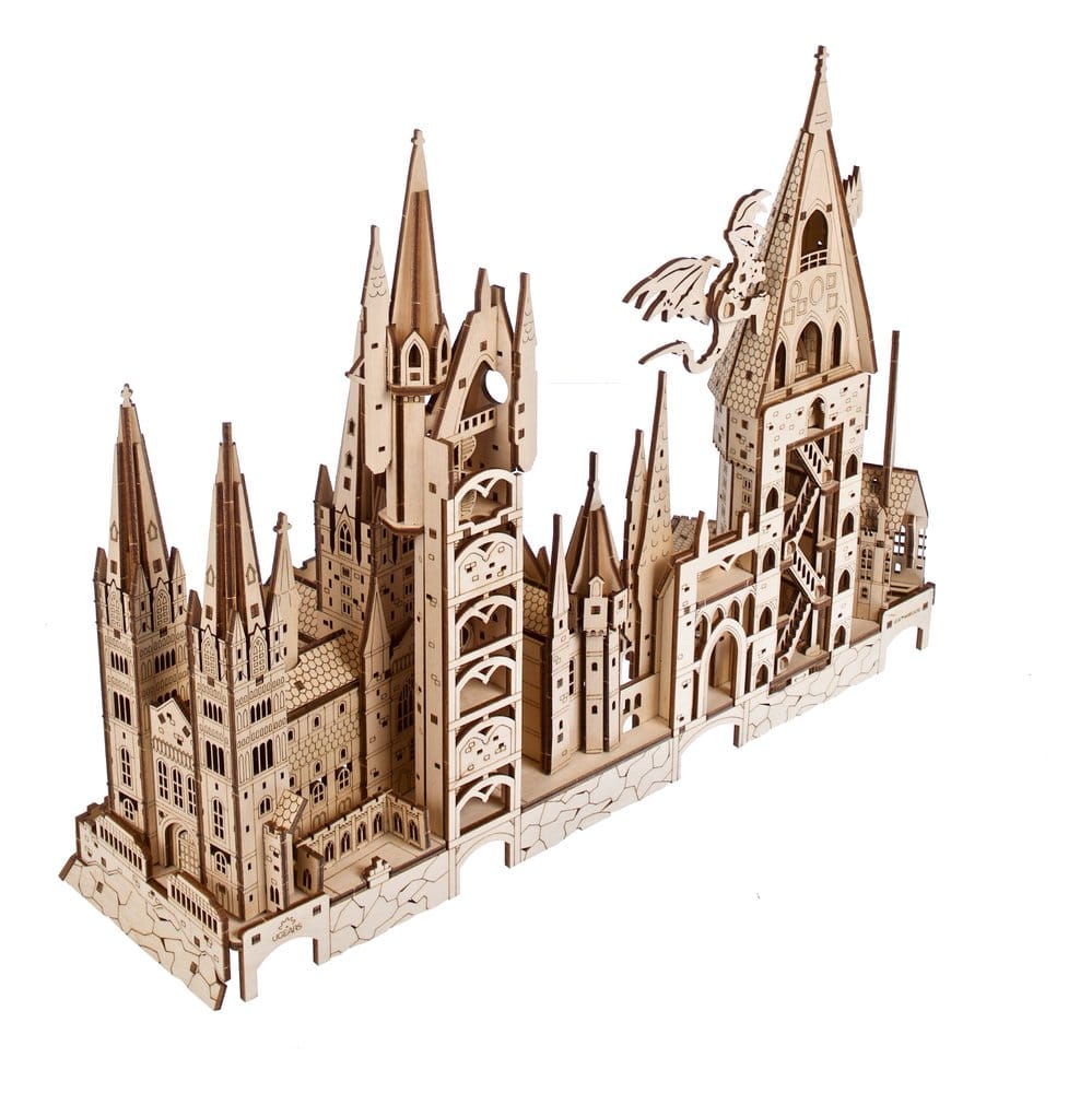 Harry Potter maquette en bois Château de Poudlard