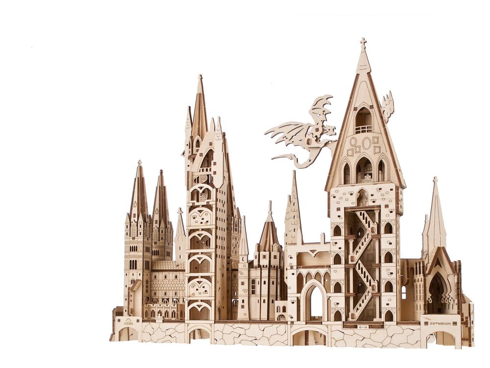 Harry Potter maquette en bois Château de Poudlard