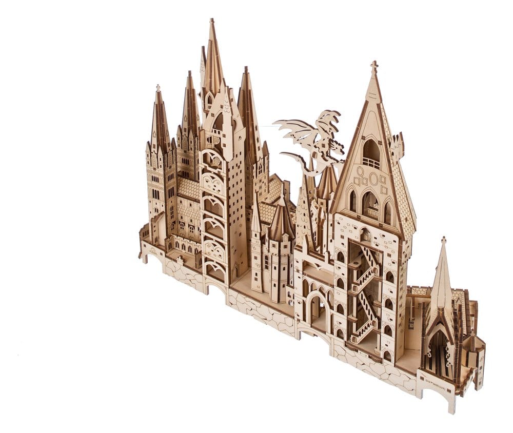 Harry Potter maquette en bois Château de Poudlard