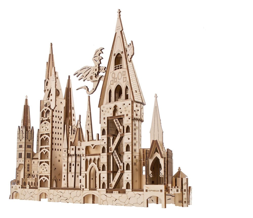 Harry Potter maquette en bois Château de Poudlard