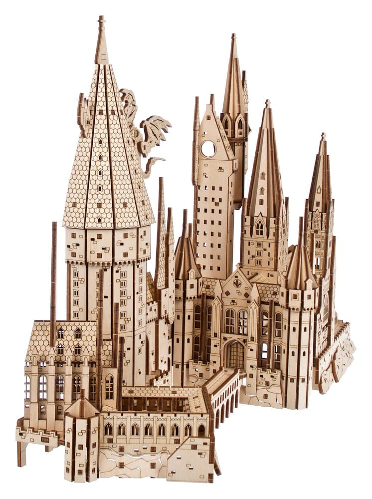 Harry Potter maquette en bois Château de Poudlard