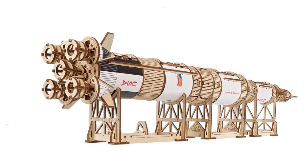 NASA puzzle en bois 3D Saturn V