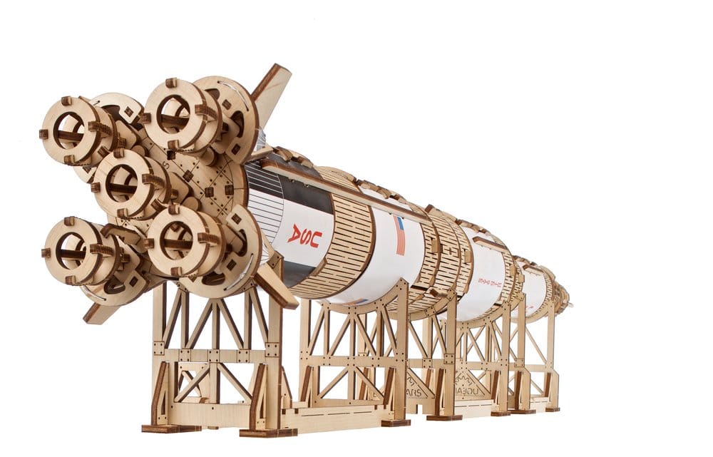 NASA puzzle en bois 3D Saturn V