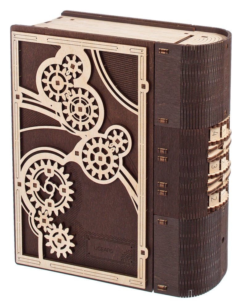 Ugears puzzle en bois 3D Livre des secrets