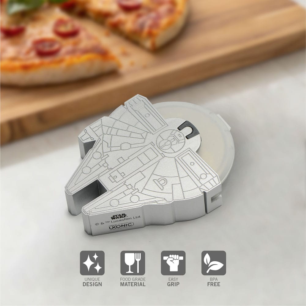 Star Wars couteau à pizza Faucon Millenium