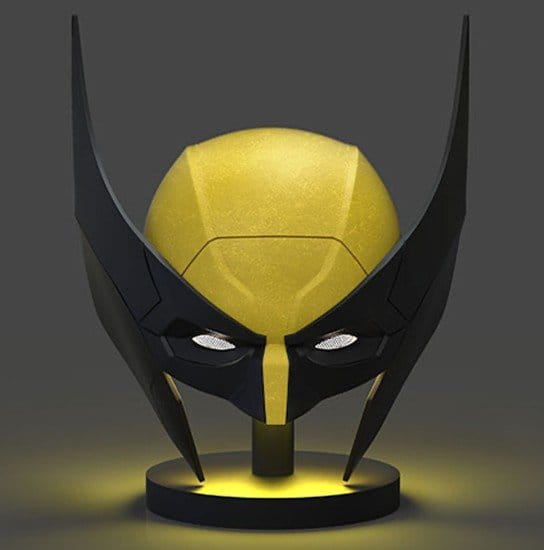 Marvel Lampe de collection Masque de jeu Wolverine 20 cm