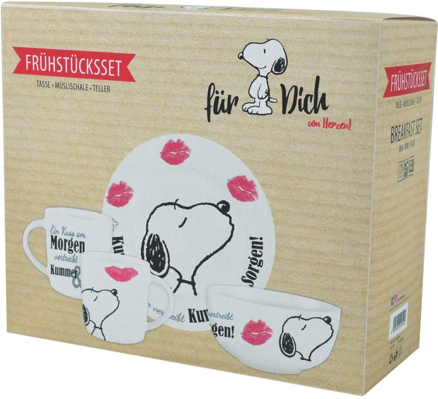 Peanuts set petit-déjeuner Snoopy