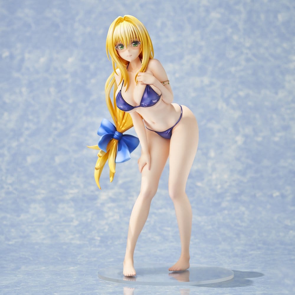 To LOVE-Ru Darkness figurine PVC 1/4 Swimsuit Series Tearju Lunatique Reissue 36 cm