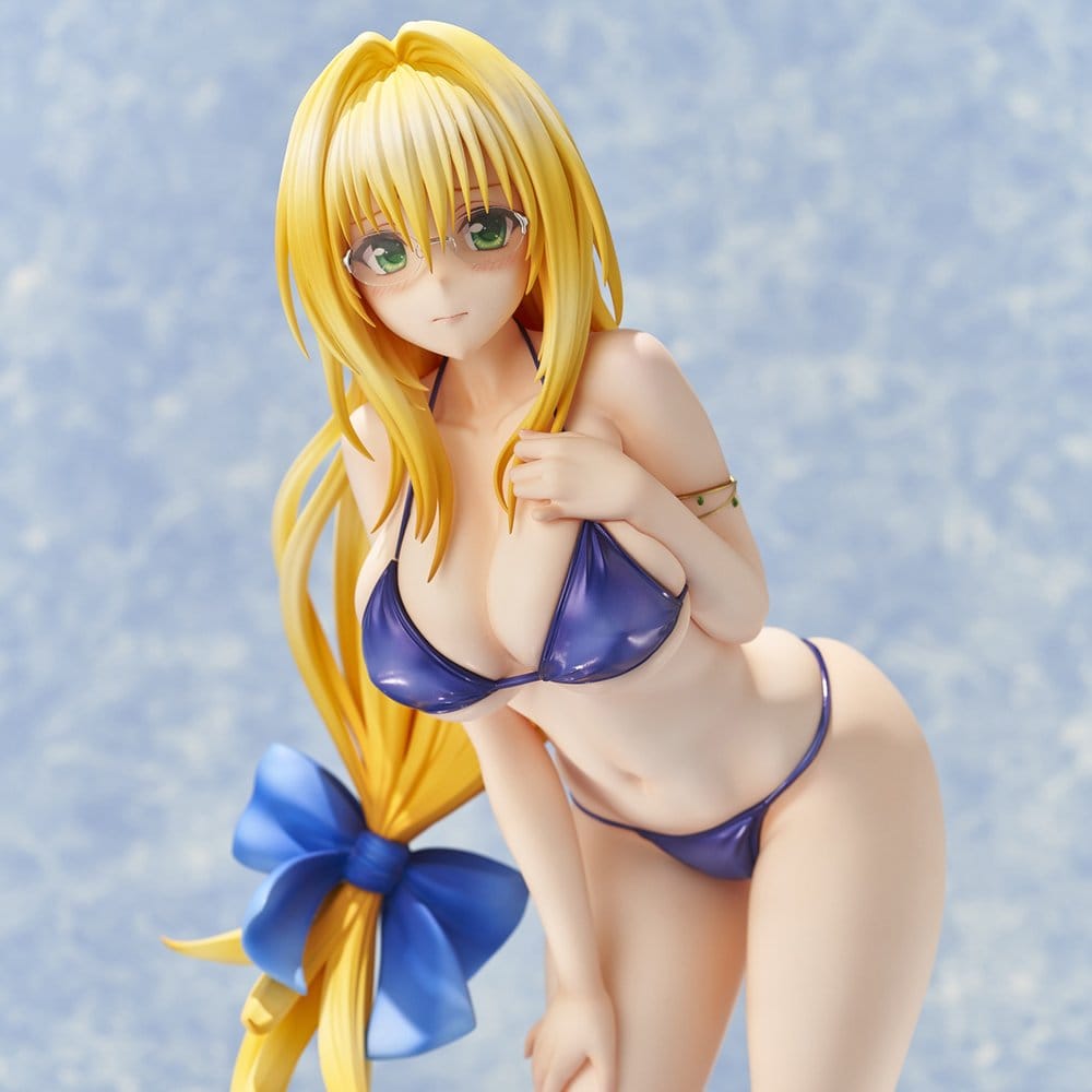 To LOVE-Ru Darkness figurine PVC 1/4 Swimsuit Series Tearju Lunatique Reissue 36 cm