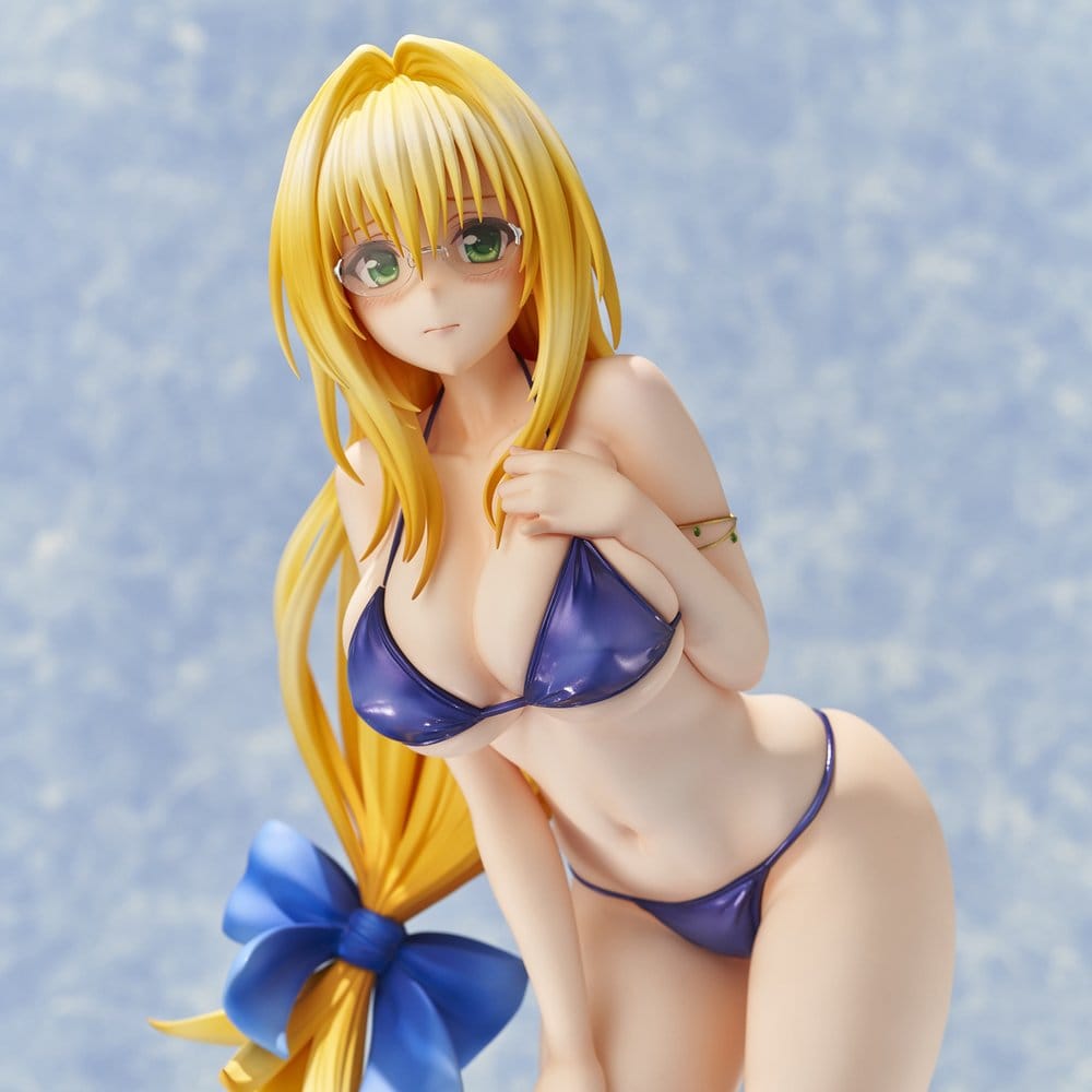 To LOVE-Ru Darkness figurine PVC 1/4 Swimsuit Series Tearju Lunatique Reissue 36 cm