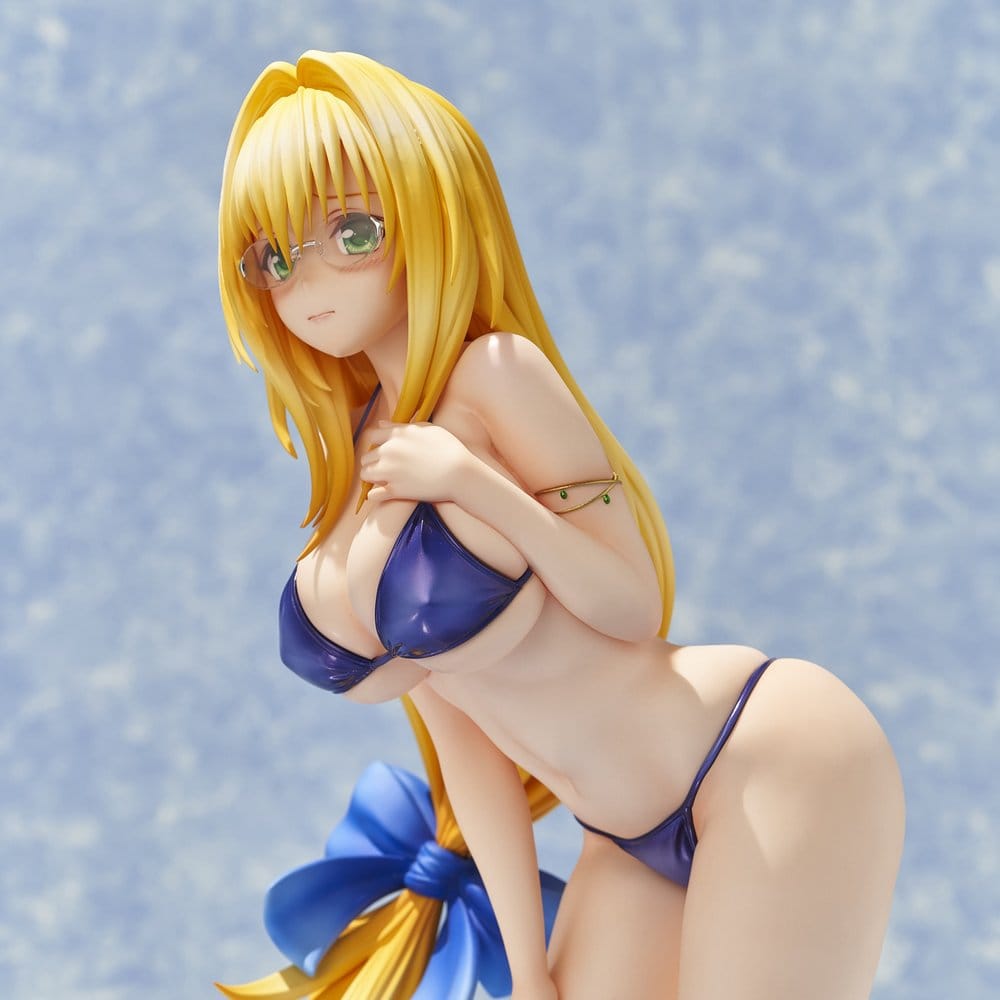 To LOVE-Ru Darkness figurine PVC 1/4 Swimsuit Series Tearju Lunatique Reissue 36 cm