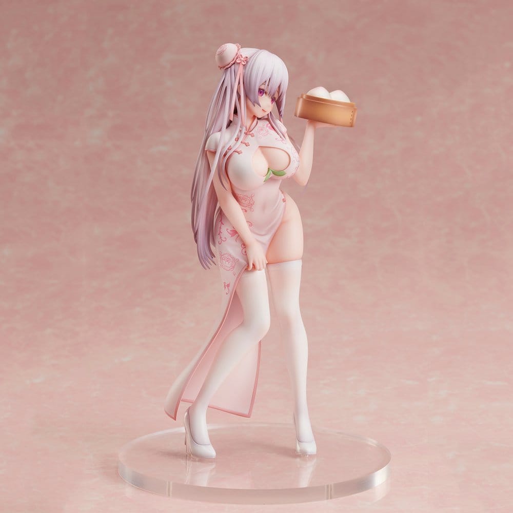 Original Character figurine PVC Momoman-chan Illustration by Miko 24 cm