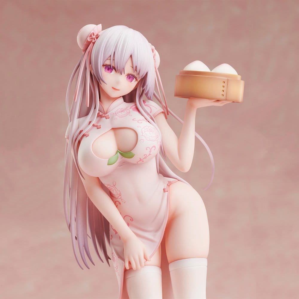 Original Character figurine PVC Momoman-chan Illustration by Miko 24 cm