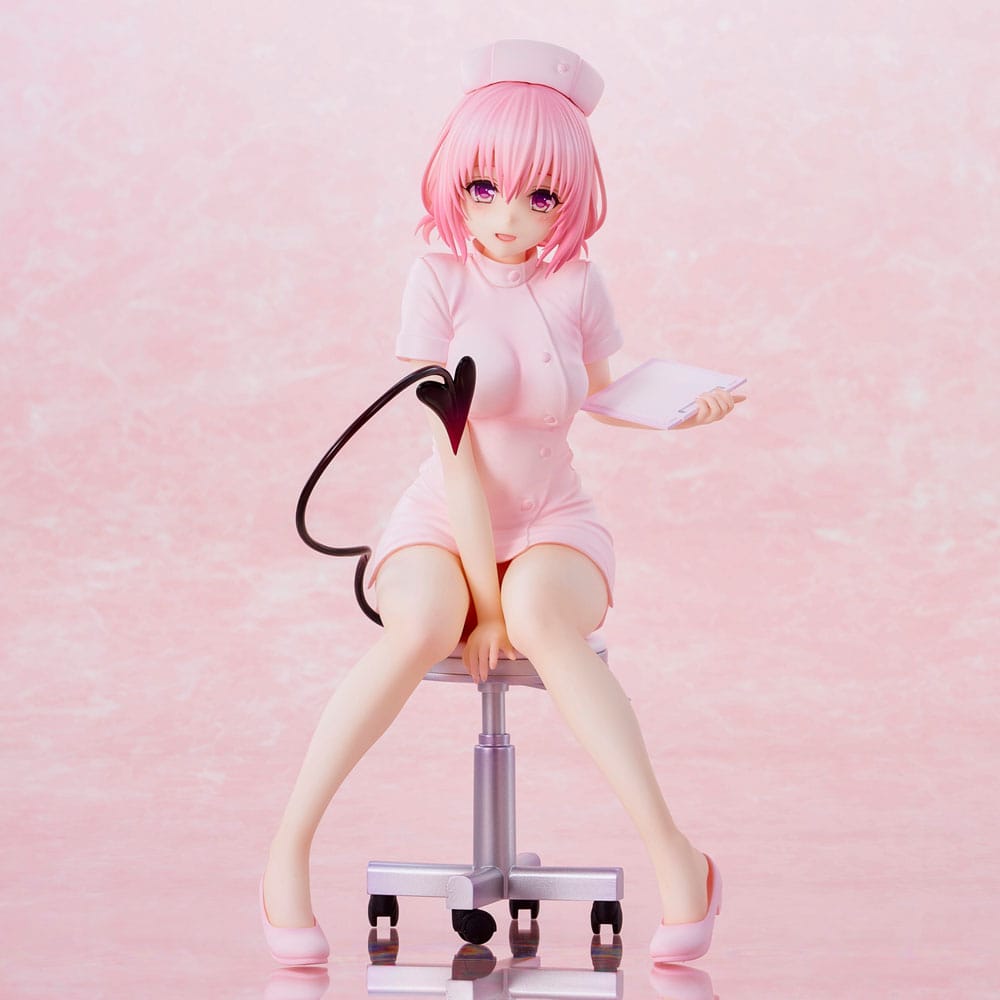 To Love-Ru Darkness statuette PVC Momo Belia Deviluke Nurse Cos 22 cm