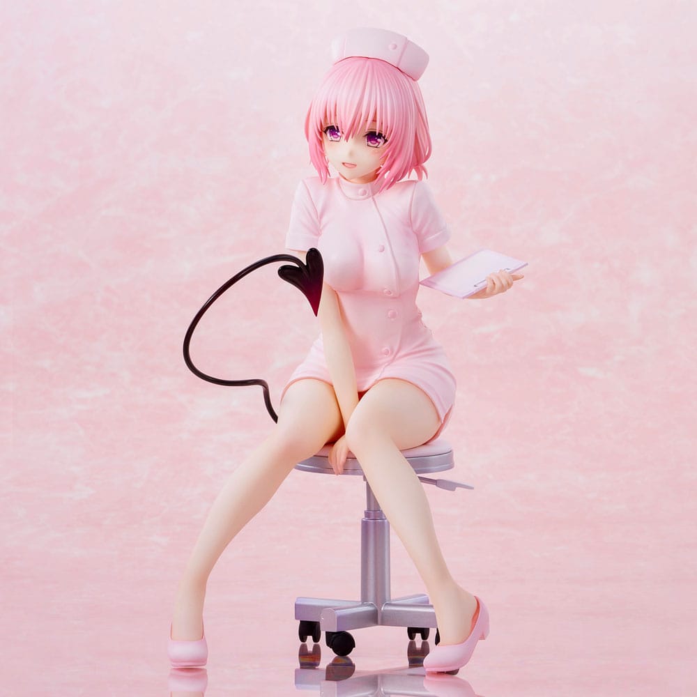 To Love-Ru Darkness statuette PVC Momo Belia Deviluke Nurse Cos 22 cm