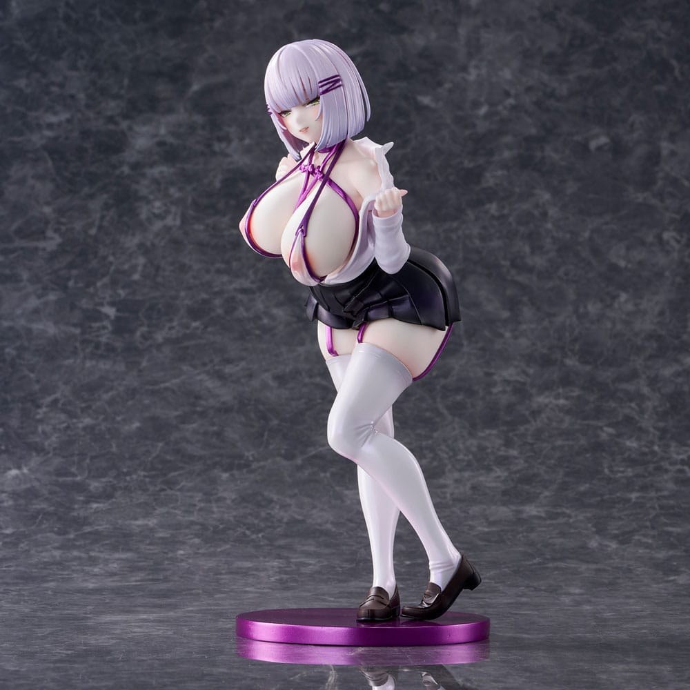 Original Character statuette PVC Silver-haired girl Illustration by Mitsudoue 25 cm